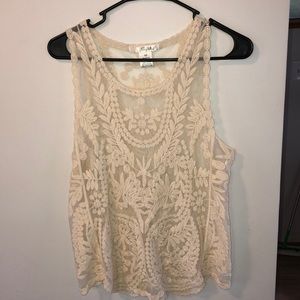 Sheer Blouse Tank